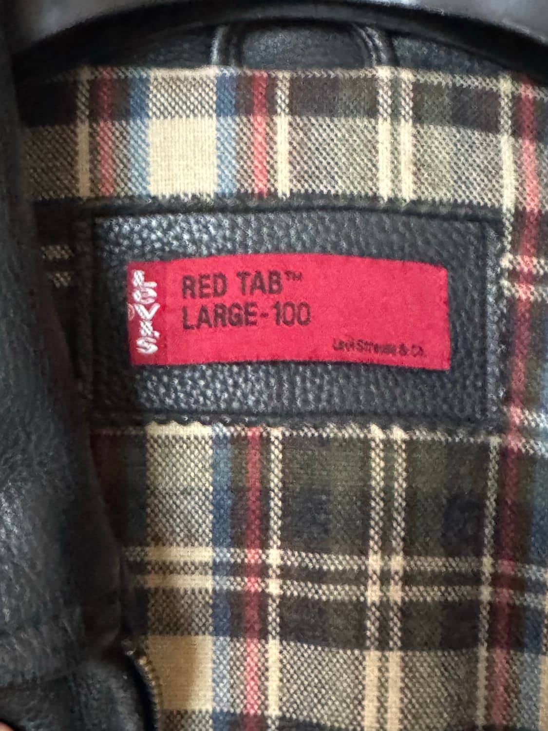 빈티지 리바이스 카우하이드 가죽 자켓 상품이미지3