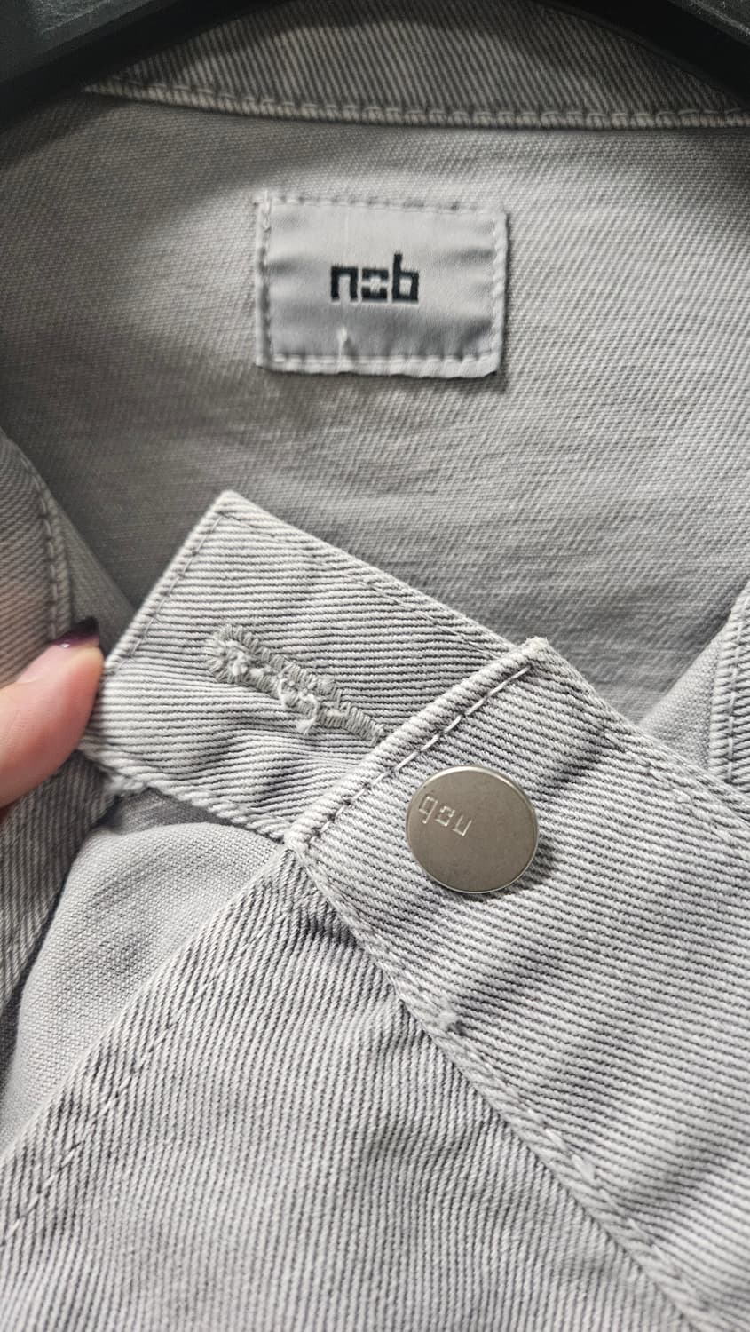 NOB 크롭 데님자켓 상품이미지3