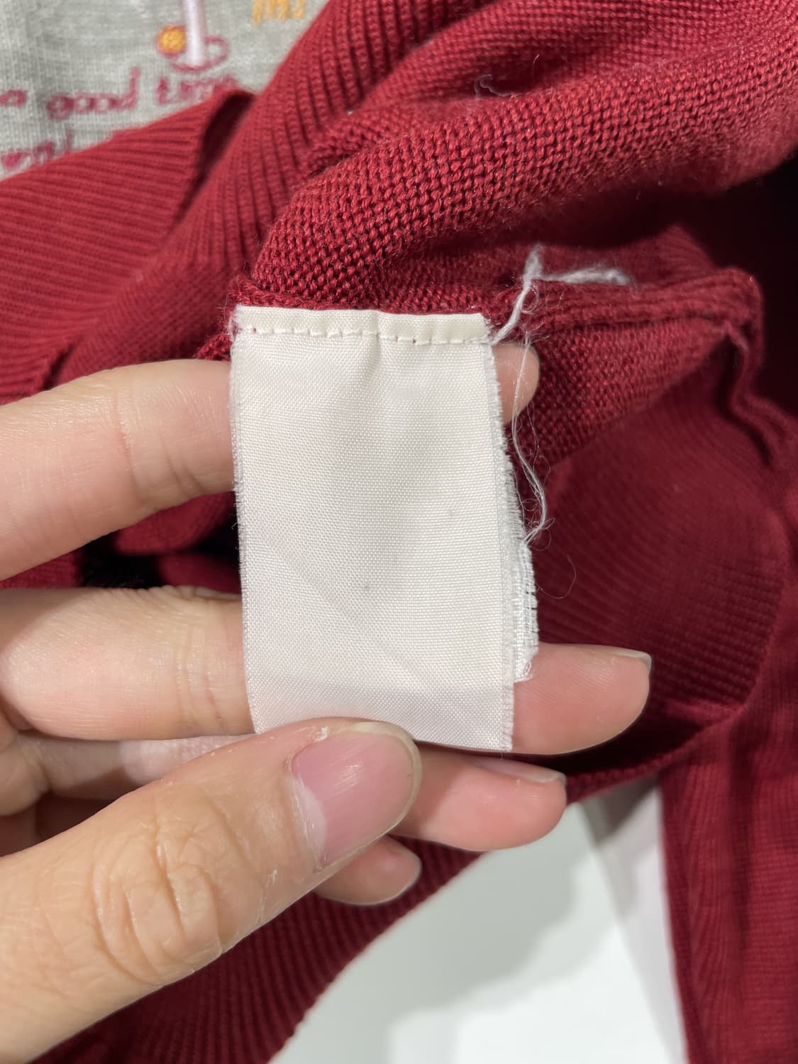 발렌시아가 레드 홀인원 스퀘어 크루넥 스웨터 상품이미지8