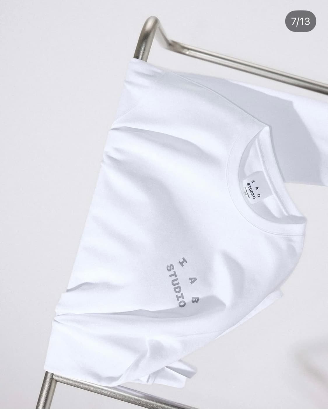 아이앱 스튜디오 아이앱 롱슬리브 화이트 - 26SS 상품이미지2