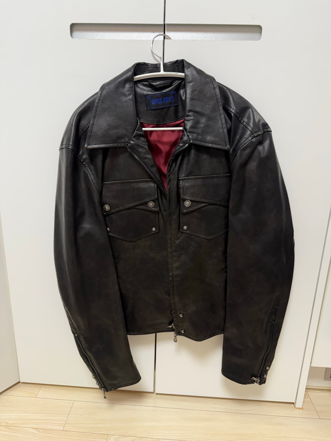 오퍼스 레더 자켓 S 상품이미지3