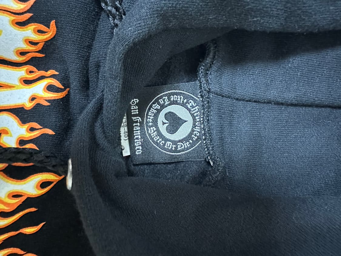 Thrasher 촛불 후드티 M 상품이미지4