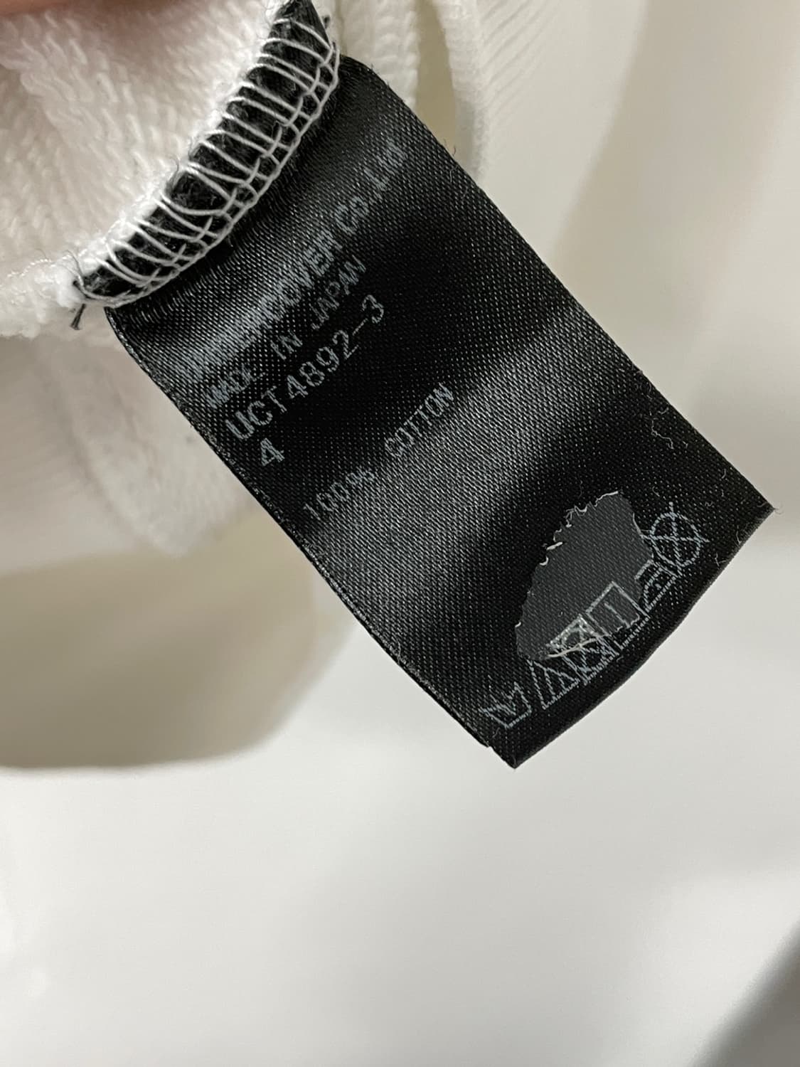 언더커버 준 타카하시 Hat 맨투맨 상품이미지6