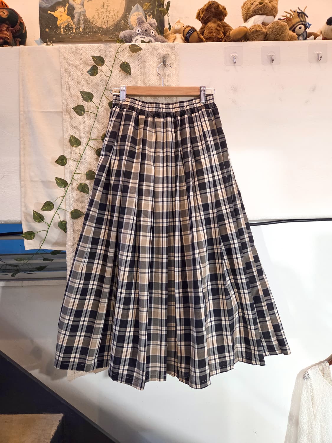 sm2 체크 롱스커트 상품이미지5