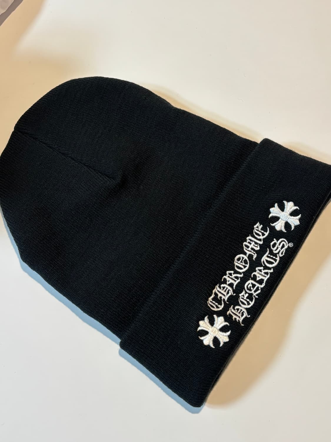 크롬하츠 로고 비니 블랙(새상품) 상품이미지3
