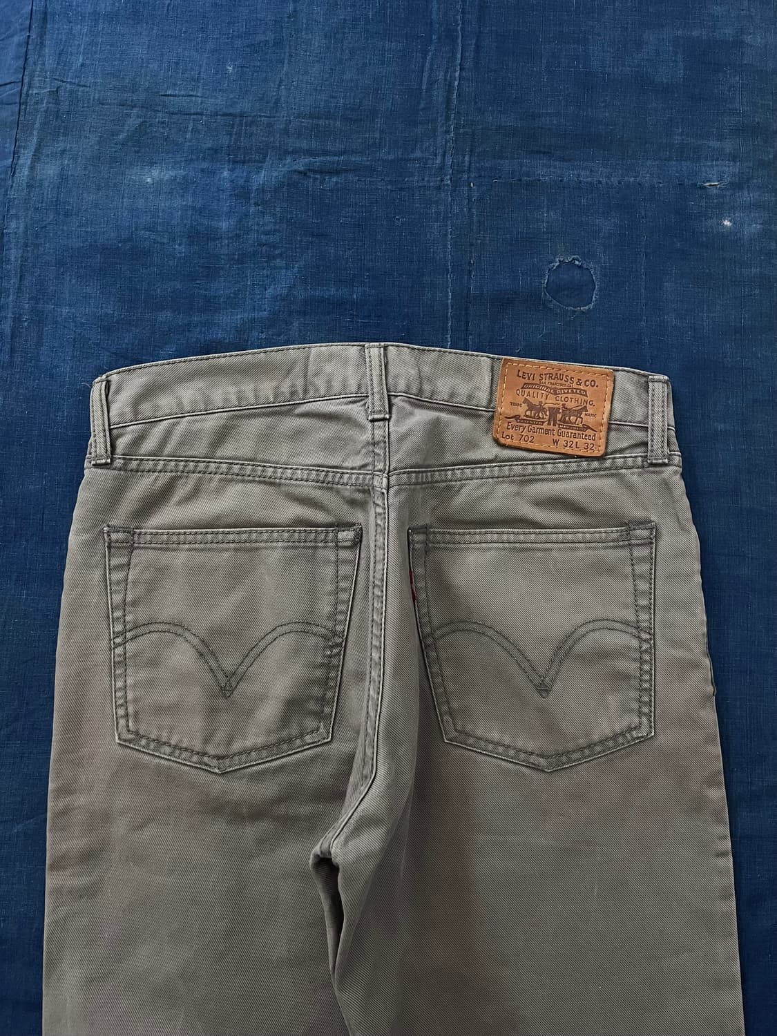 빈티지 리바이스 702 코튼 트윌 팬츠 그레이 상품이미지6