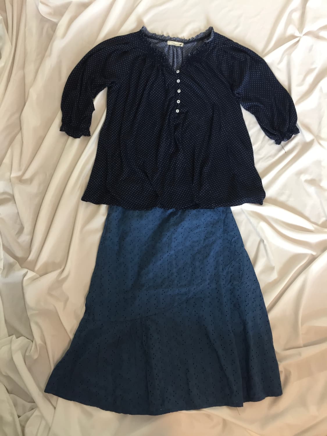 펀칭 스커트 상품이미지5