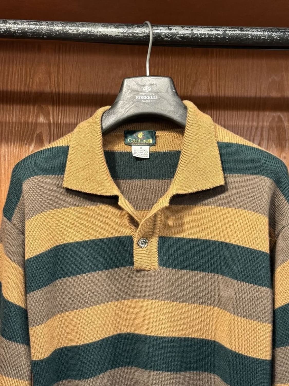 칸타렐리 램스울 폴로 니트 상품이미지5