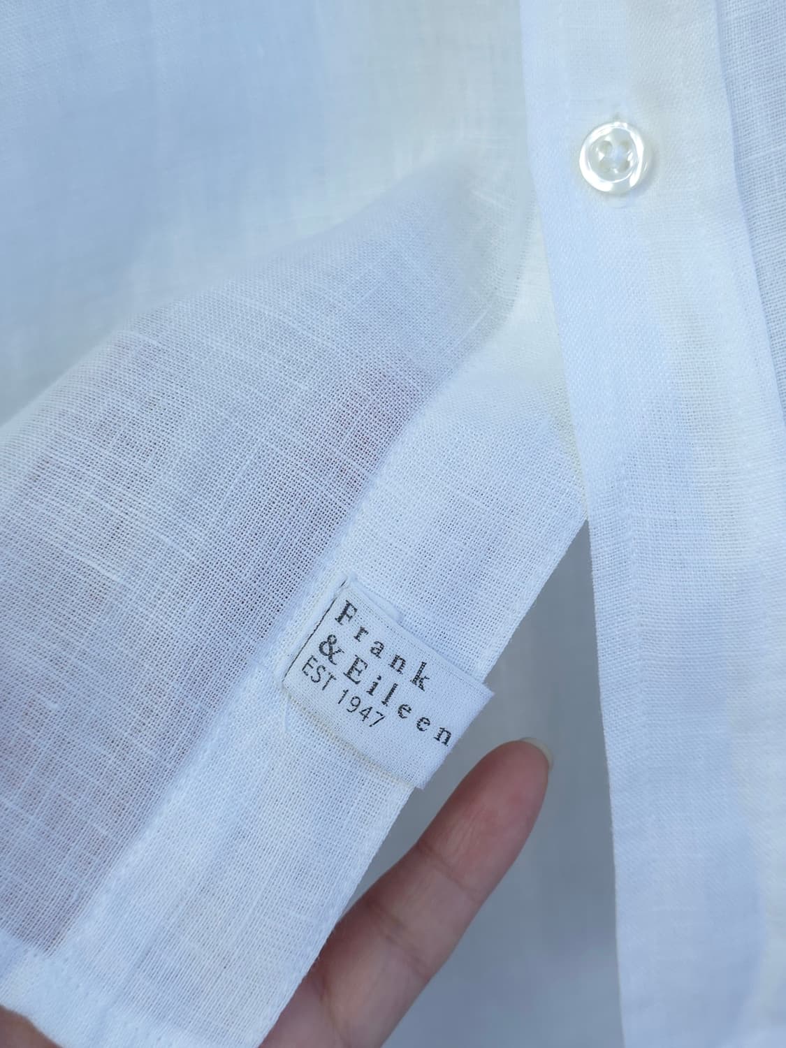 Frank & Eileen 린넨 셔츠 원피스 상품이미지8