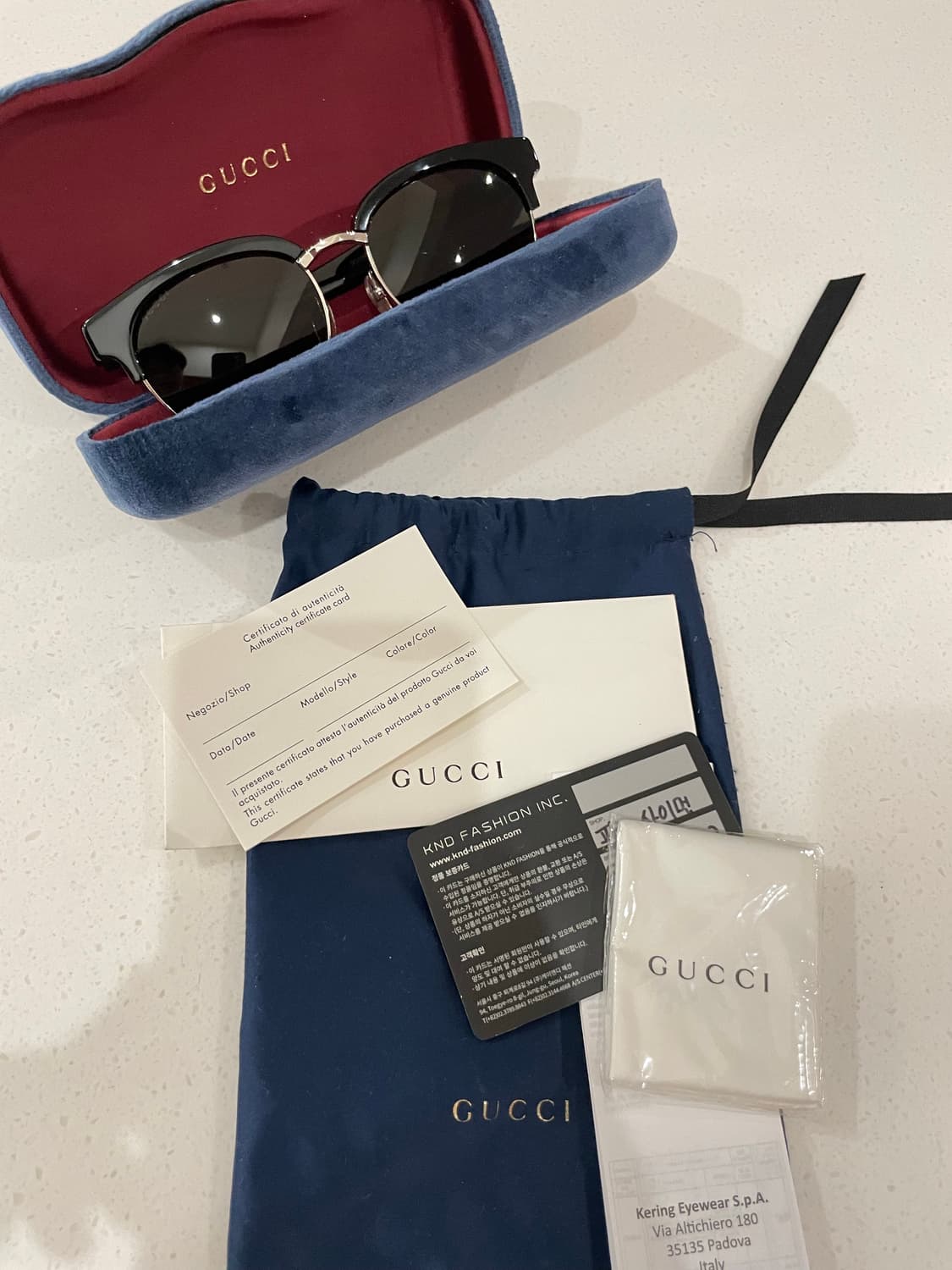 구찌 GUCCI 선글라스 / 거의 새 상품 상품이미지9