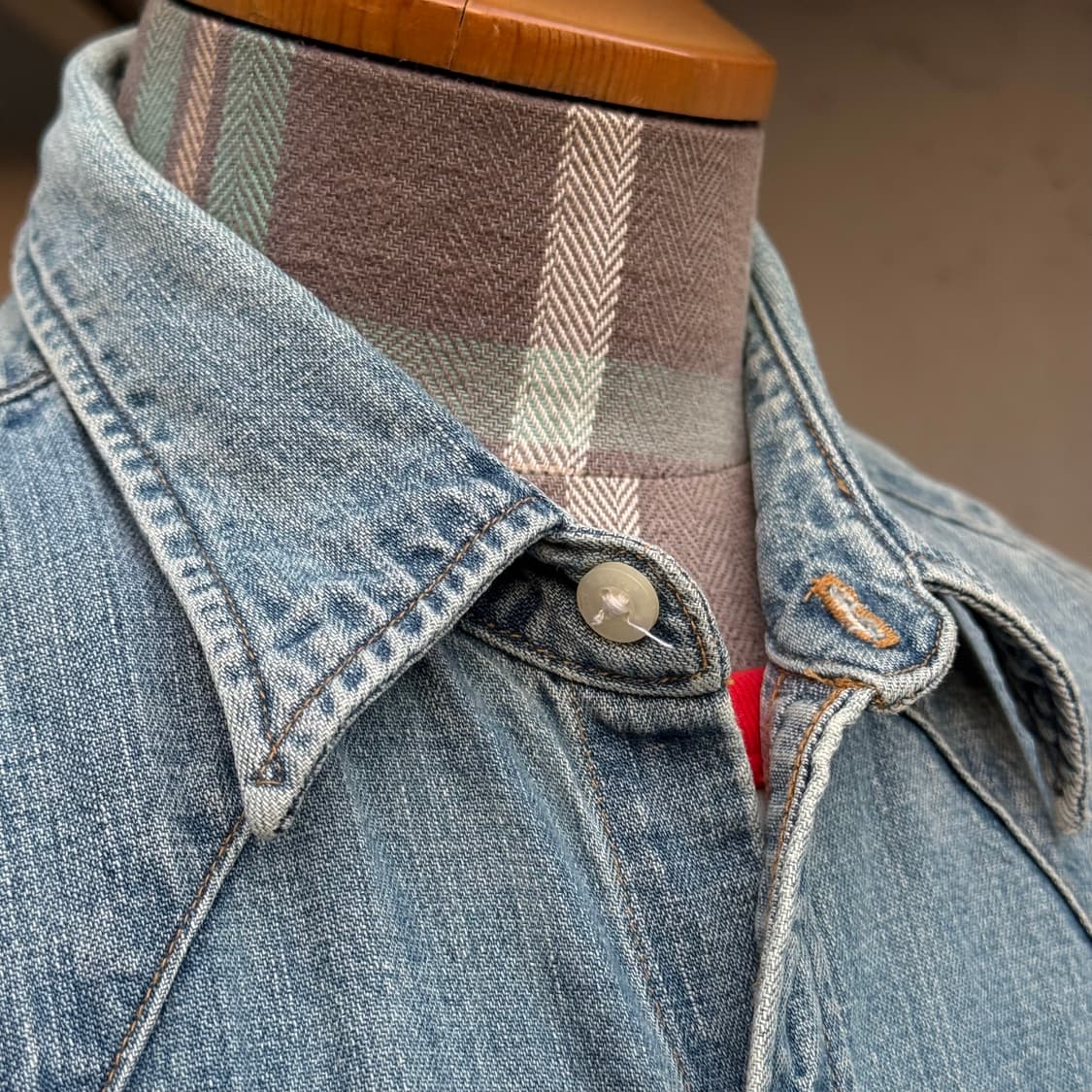 리바이스 데님 웨스턴 셔츠 S 상품이미지8