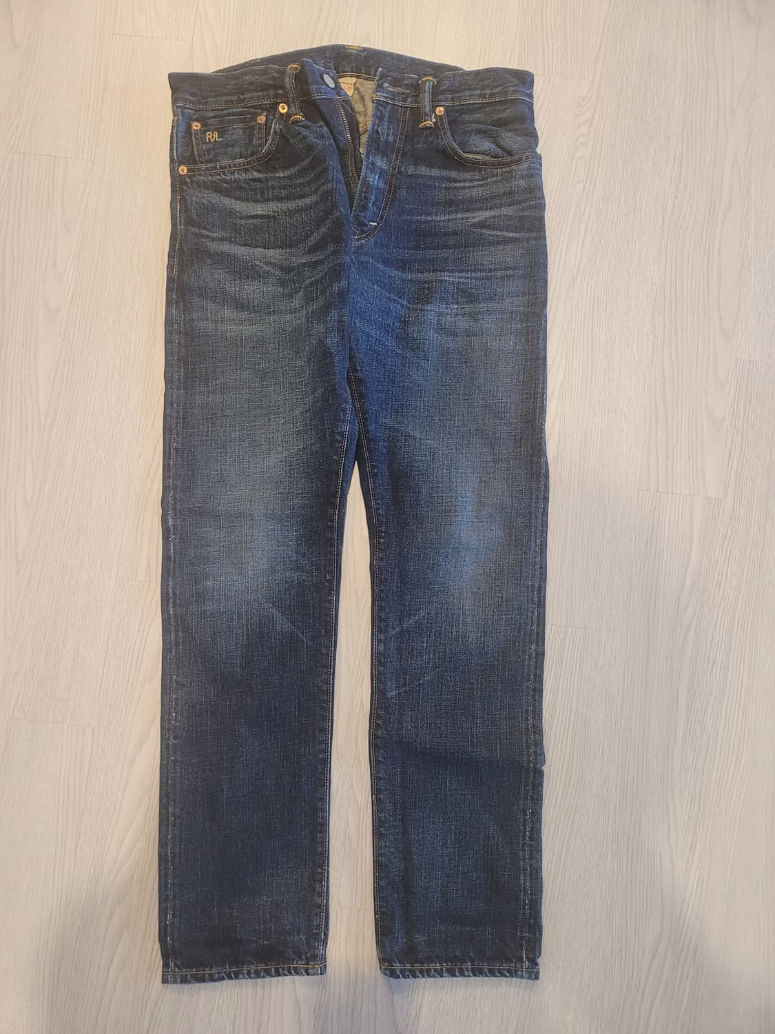 더블알엘(RRL)하이슬림 베이뷰 셀비지 진(31X30) 상품이미지2