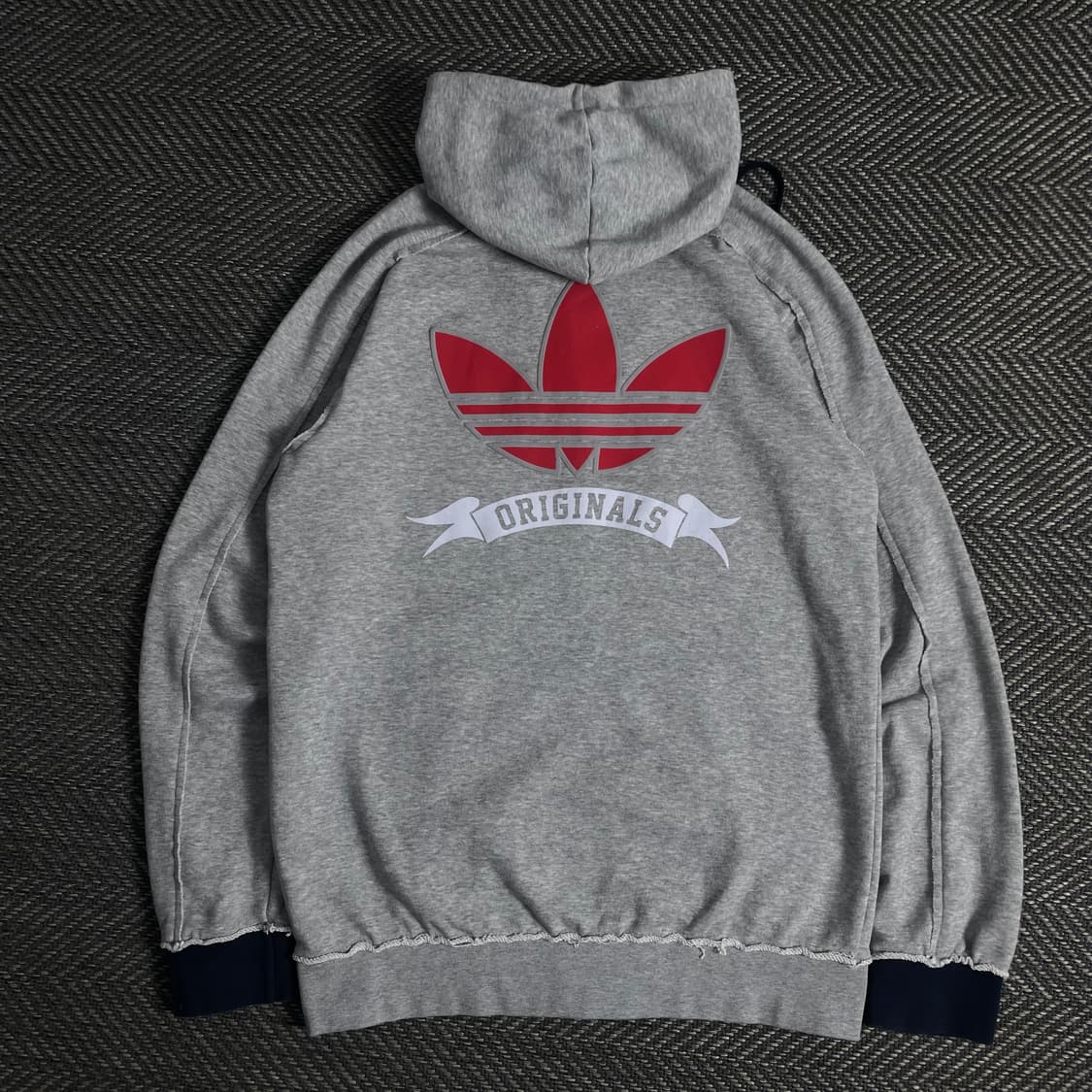 아디다스 오리지널 빅로고 박시핏 트랙 후드집업 y 3437 상품이미지2