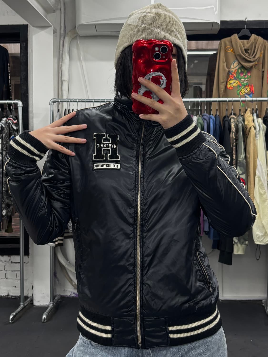 히스테릭 글래머 쉐르파 나일론 자켓 상품이미지3