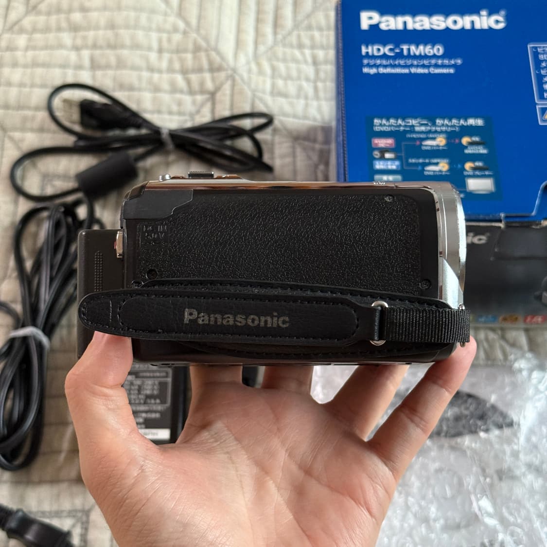 풀박스 Panasonic HDC-TM60 파나소닉캠코더 빈티지캠코더 디카 상품이미지3