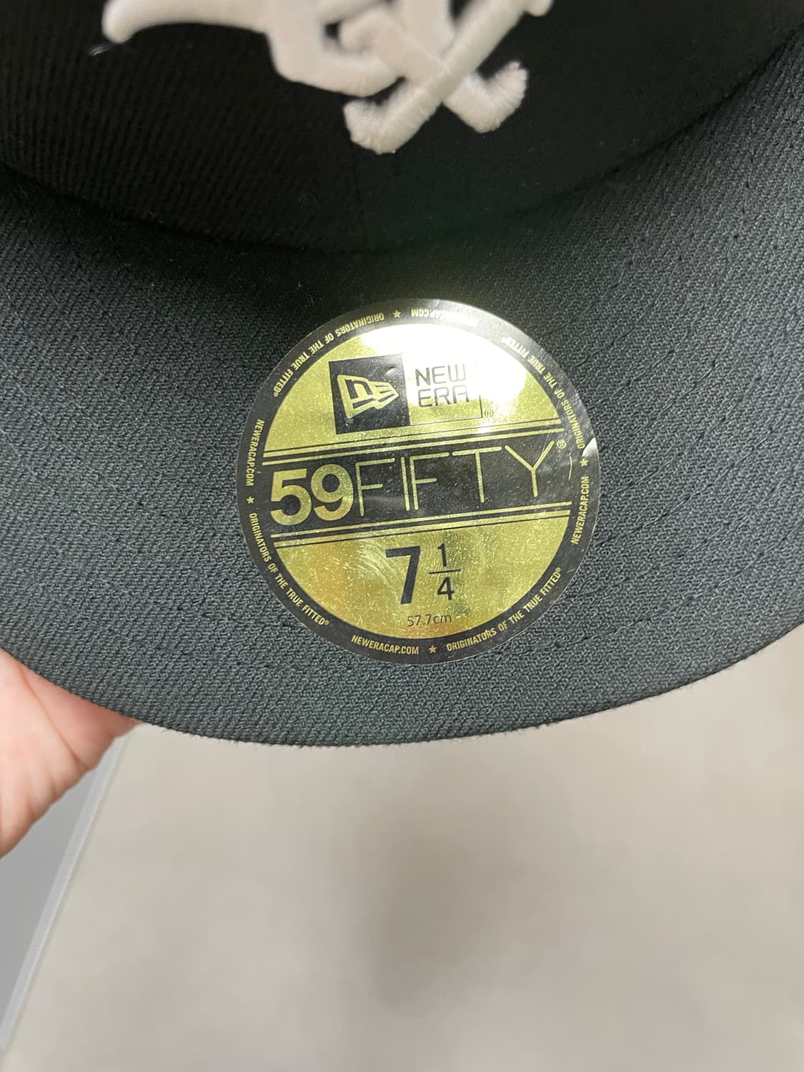 59FIFTY DAY MLB 시카고 화이트삭스 피 티드캡 블랙 상품이미지6