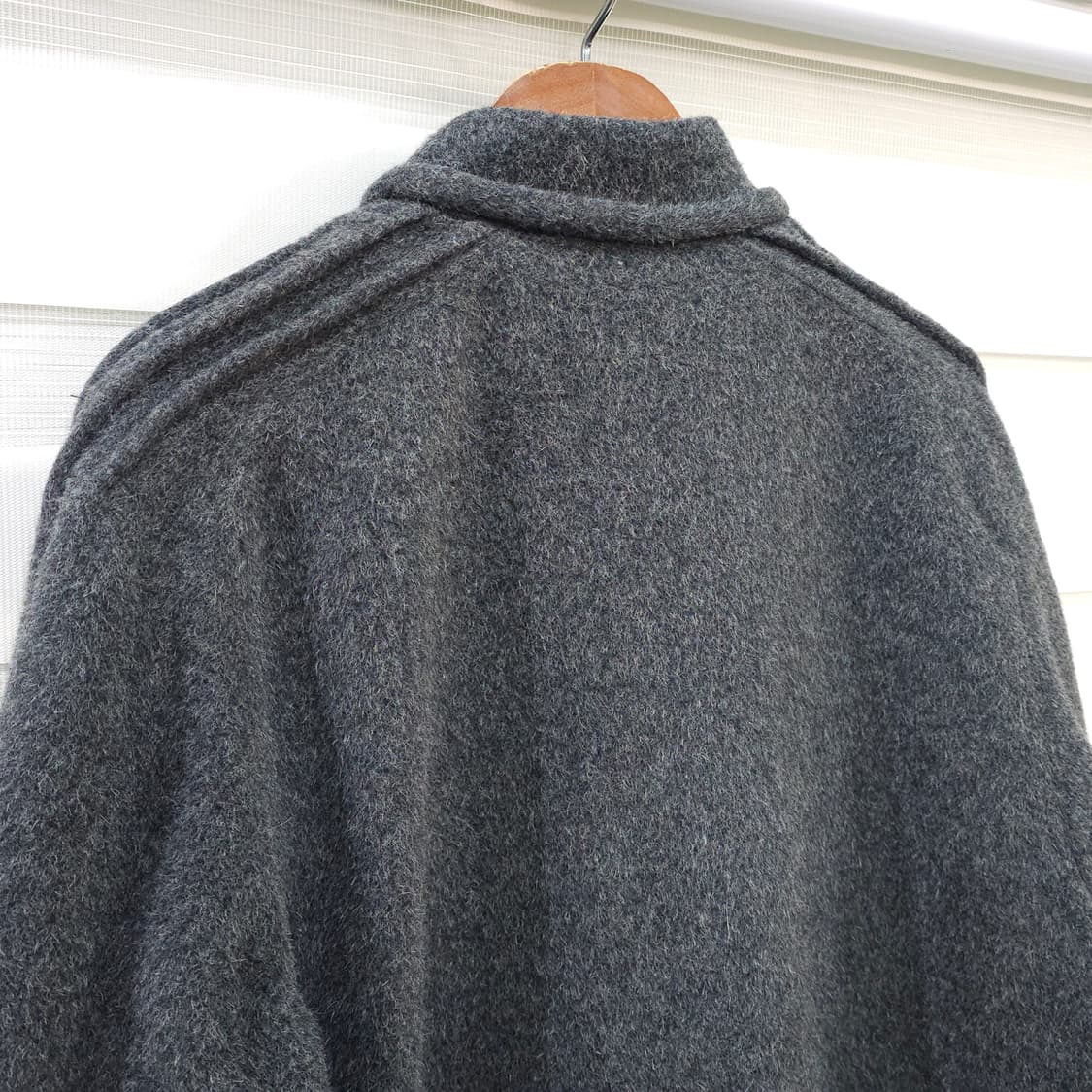 JAPAN 빈티지 MON GREGRAN YAMAKI 알파카 울코트 상품이미지8