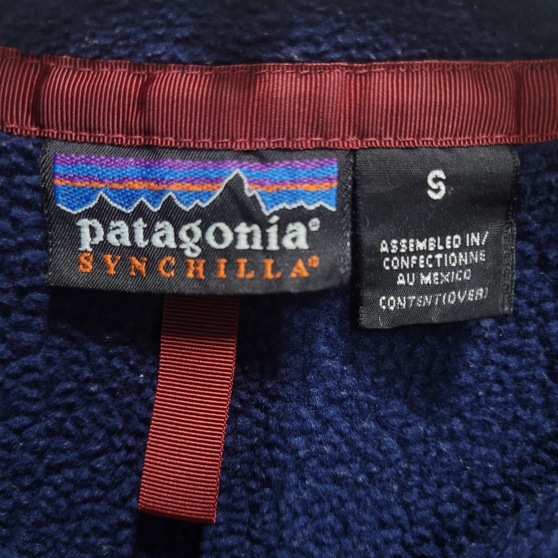 PATAGONIA SYNCHILLA  NAVY USA 파타고니아 신칠라 상품이미지5