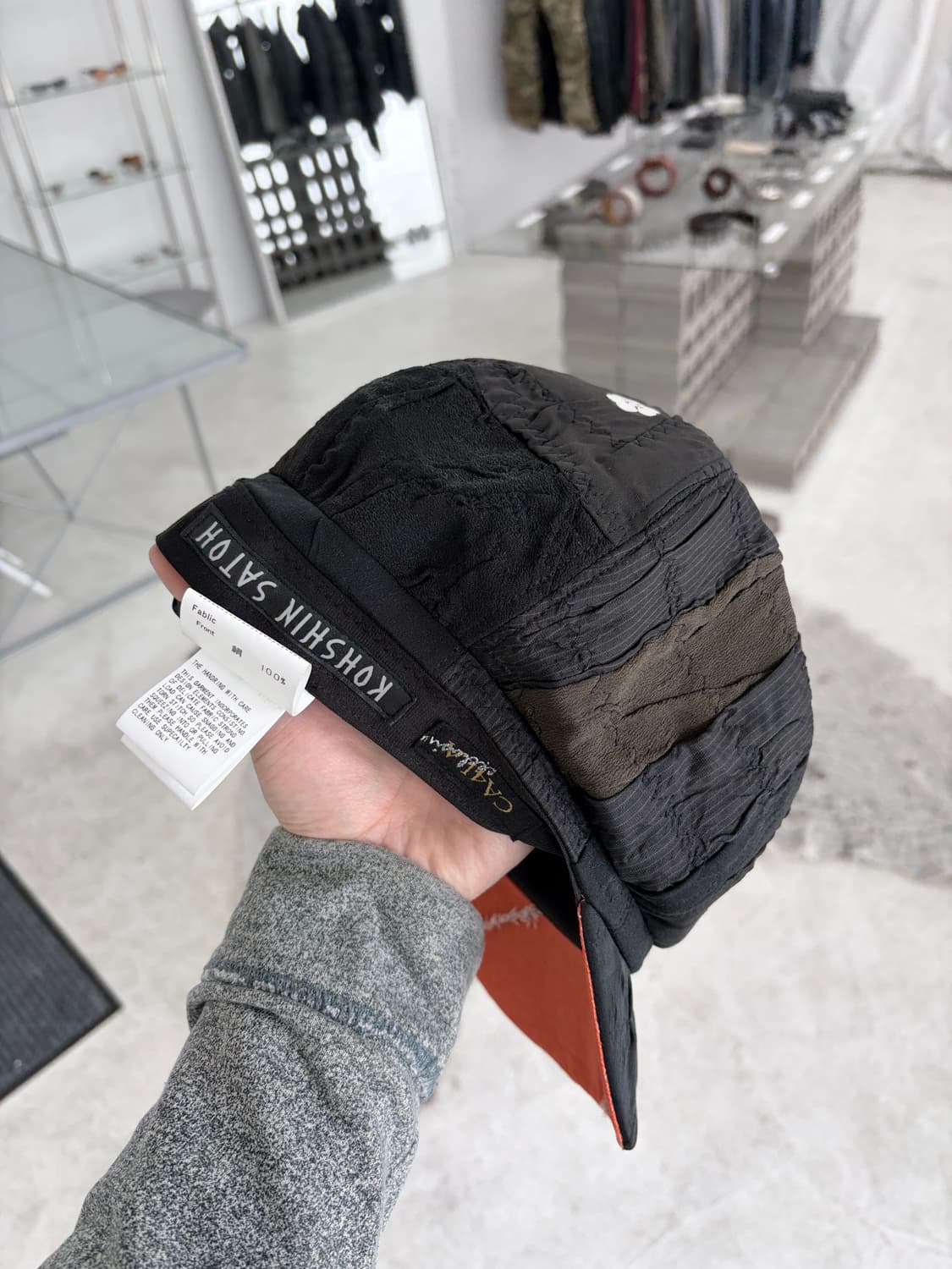 ca4la 플리츠 패널 캡 상품이미지5