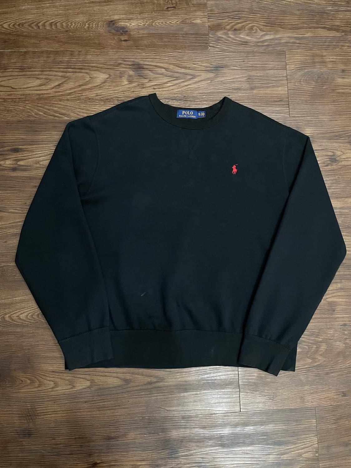 폴로 랄프로렌 스웻셔츠 맨투맨 블랙 상품이미지3