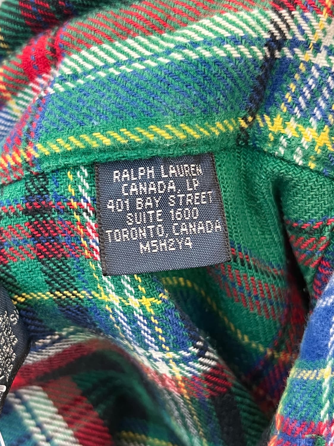 폴로 랄프 로렌 플란넬 체크 셔츠 상품이미지8