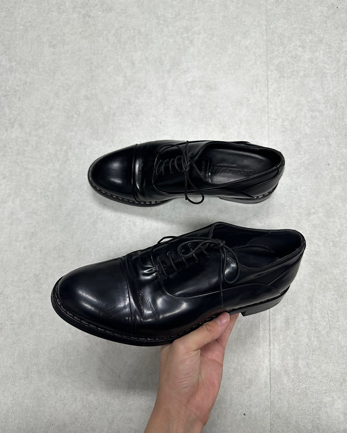 알마니 레더 더비 상품이미지2