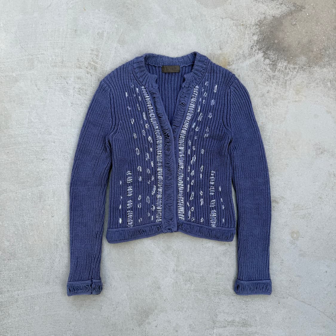 MINE 그런지 디테일 가디건 상품이미지1