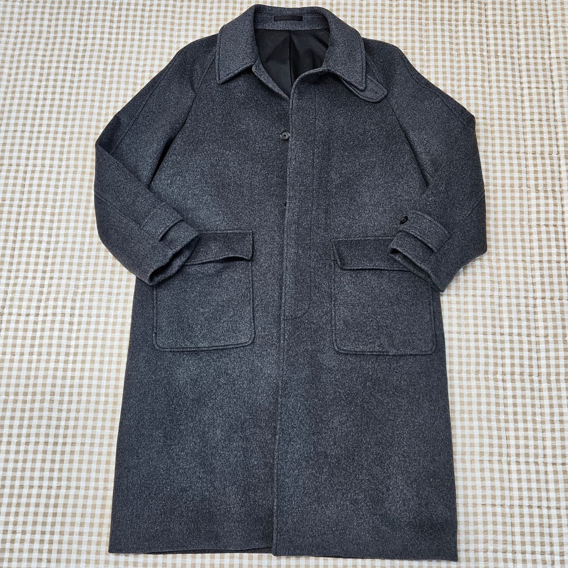 비바스튜디오 오버핏 롱 코트 남자100~105 상품이미지2