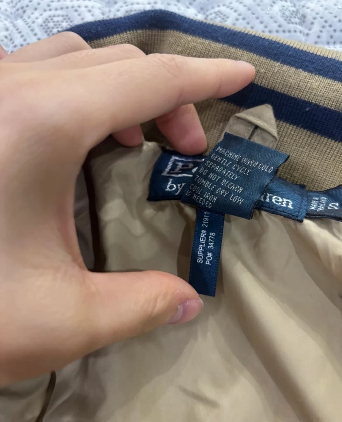 폴로 랄프로렌 블루종 자켓 남성90 여성66 상품이미지9