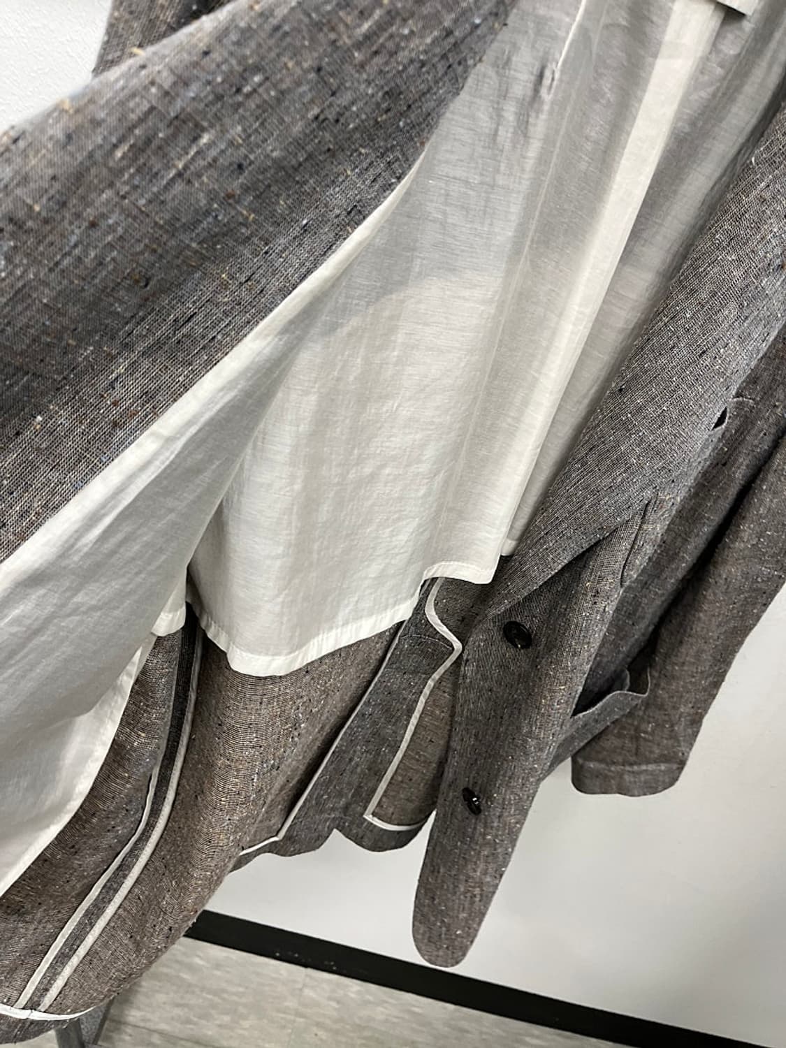 여) 시스템 오버 린넨자켓  상품이미지6