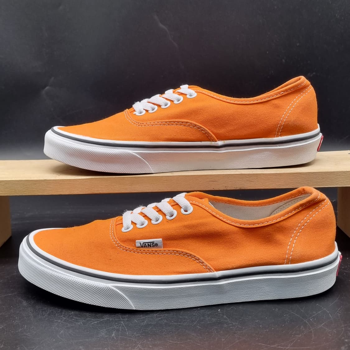 반스 어센틱 오렌지 스니커즈260 상품이미지1