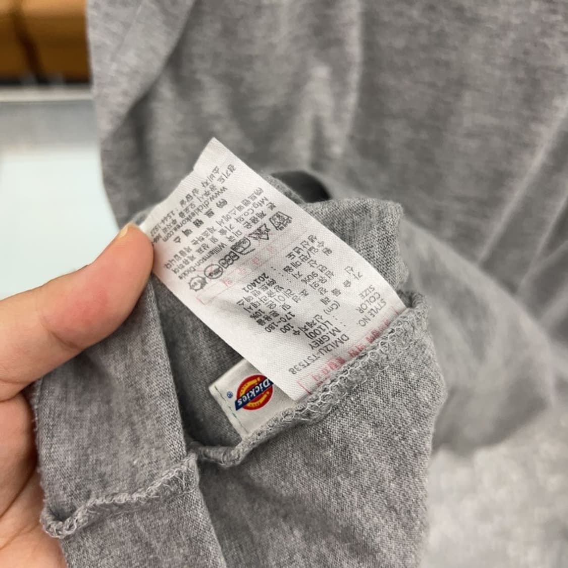 디키즈 빅로고 프린팅 반팔티 100 C04274  상품이미지4