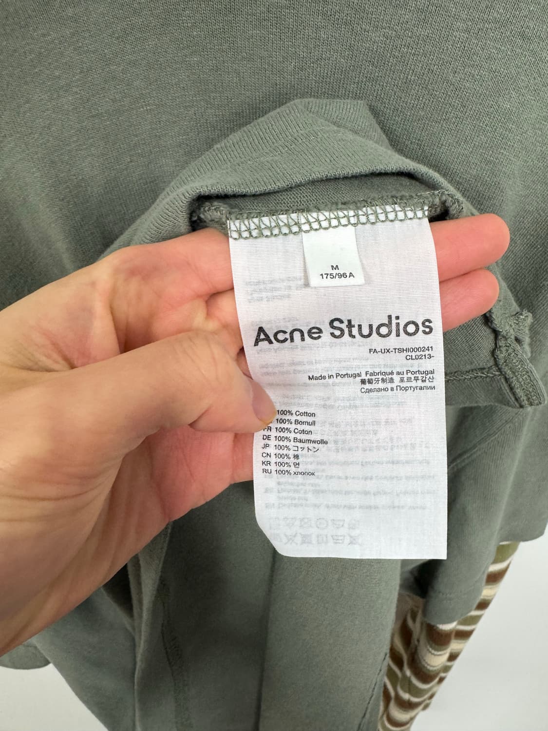 아크네스튜디오 후디드 레이어 스웨터 M사이즈 상품이미지6