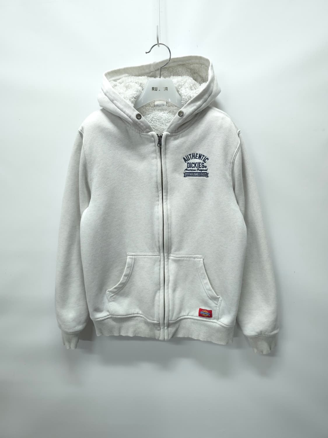 디키즈 오트밀 보아털 후드 집업 (S/90) 상품이미지1