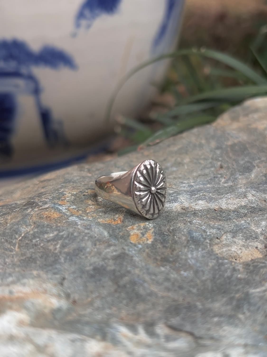 [Vintage] Native american concho ring 상품이미지1