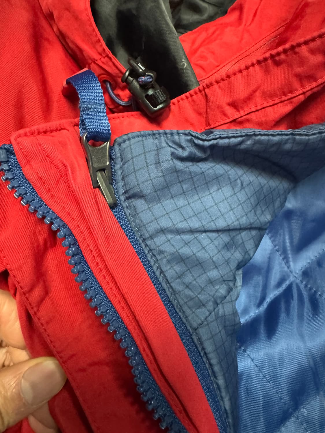 뉴발란스 레드 후드 바람막이 + 내피 상품이미지4