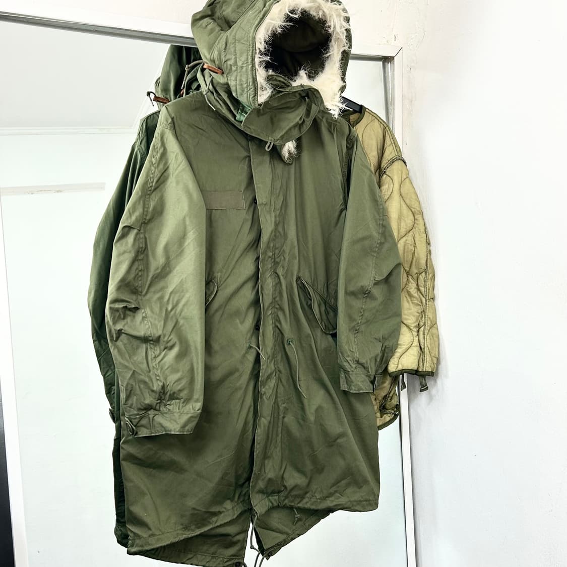 미군 오리지널 M-65 피쉬테일 개파카 야상 상품이미지1