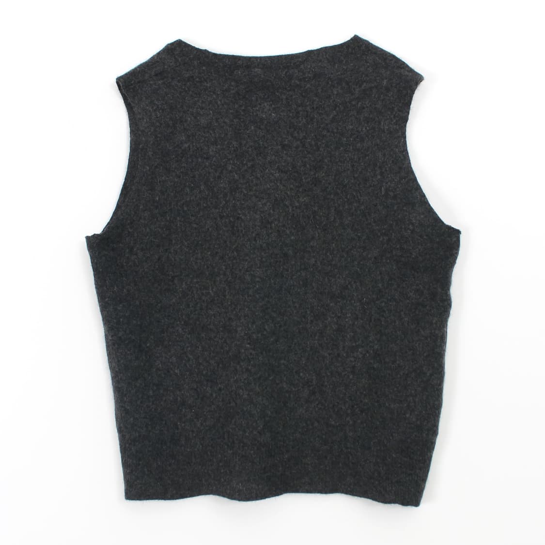 막스마라 MaxMara 그레이 라운드 넥 니트 베스트 상품이미지5