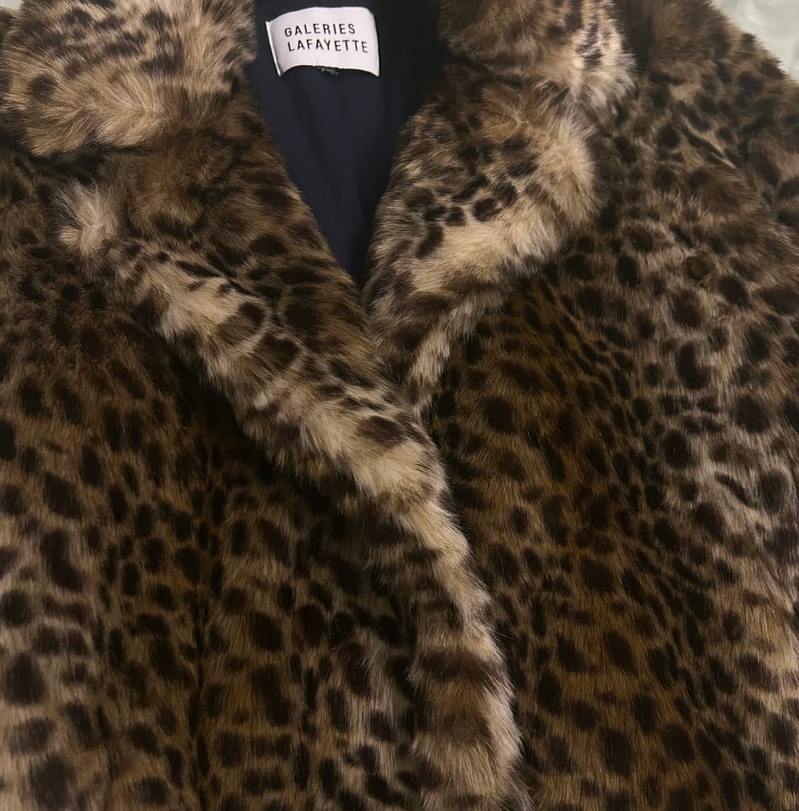 급전)페페빈티지 나나 호피 퍼자켓 펑크 갸루 상품이미지2