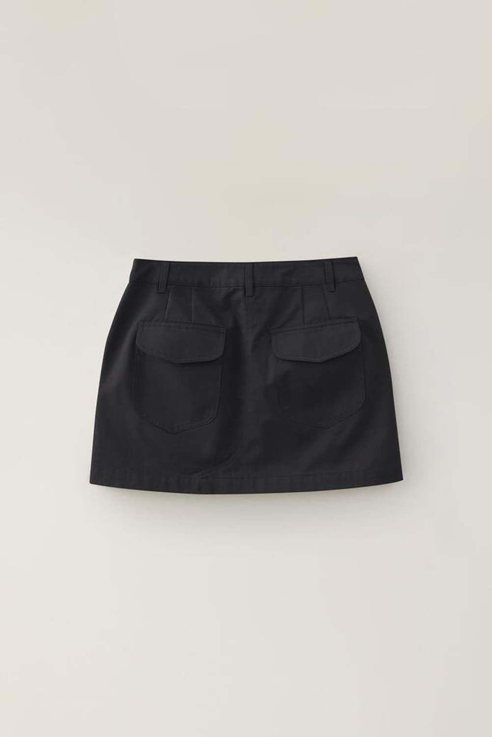 낫띵리튼 샘 미니 스커트 sam mini skirt 차콜 새상품 상품이미지2