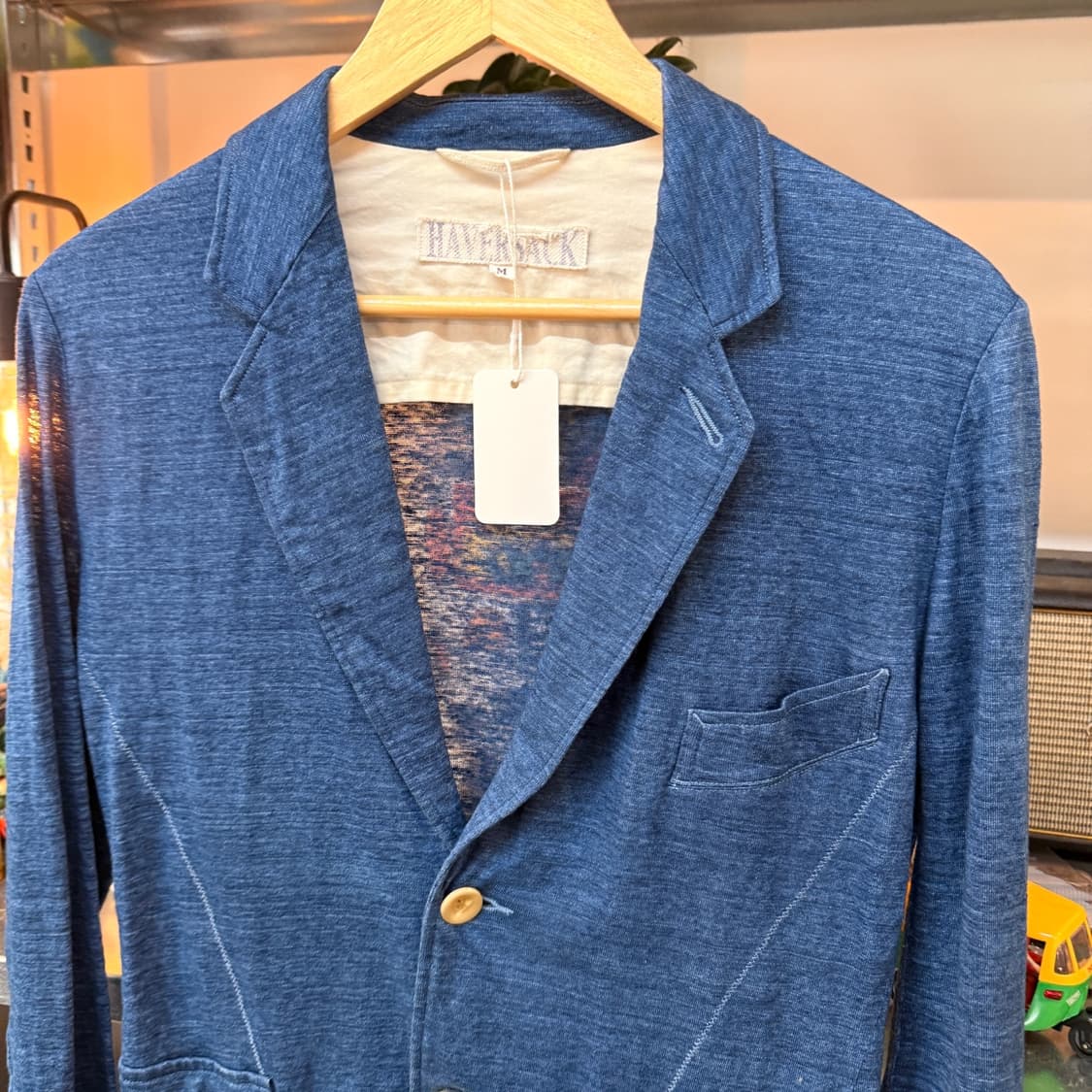 하버색 라이트 린넨 자켓 상품이미지3