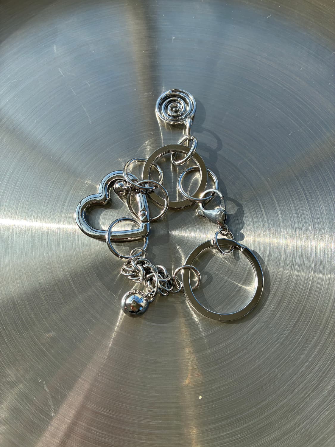 Heart silver bracelet  상품이미지1