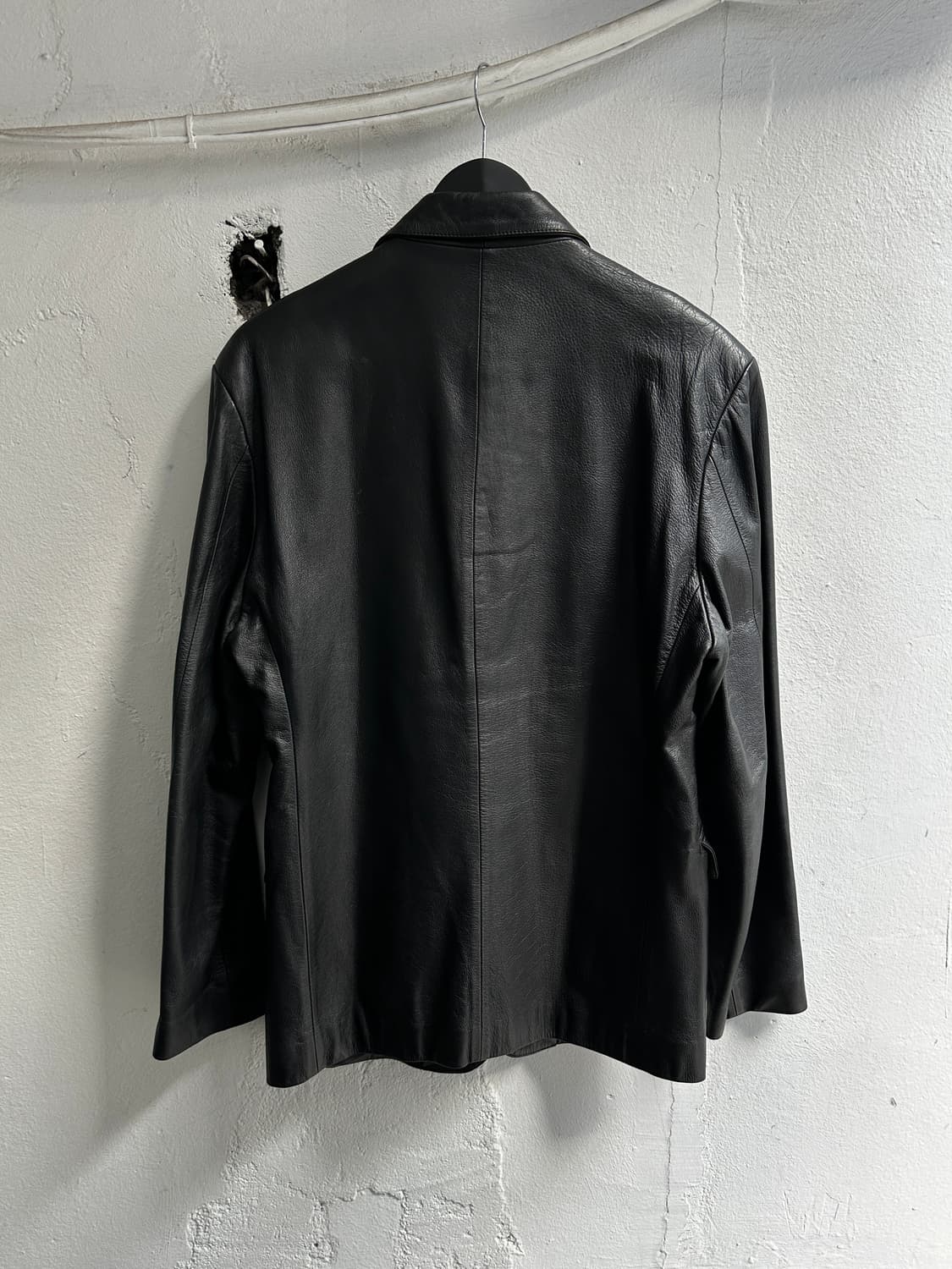 00's 레더 블레이저 가죽 자켓 상품이미지4