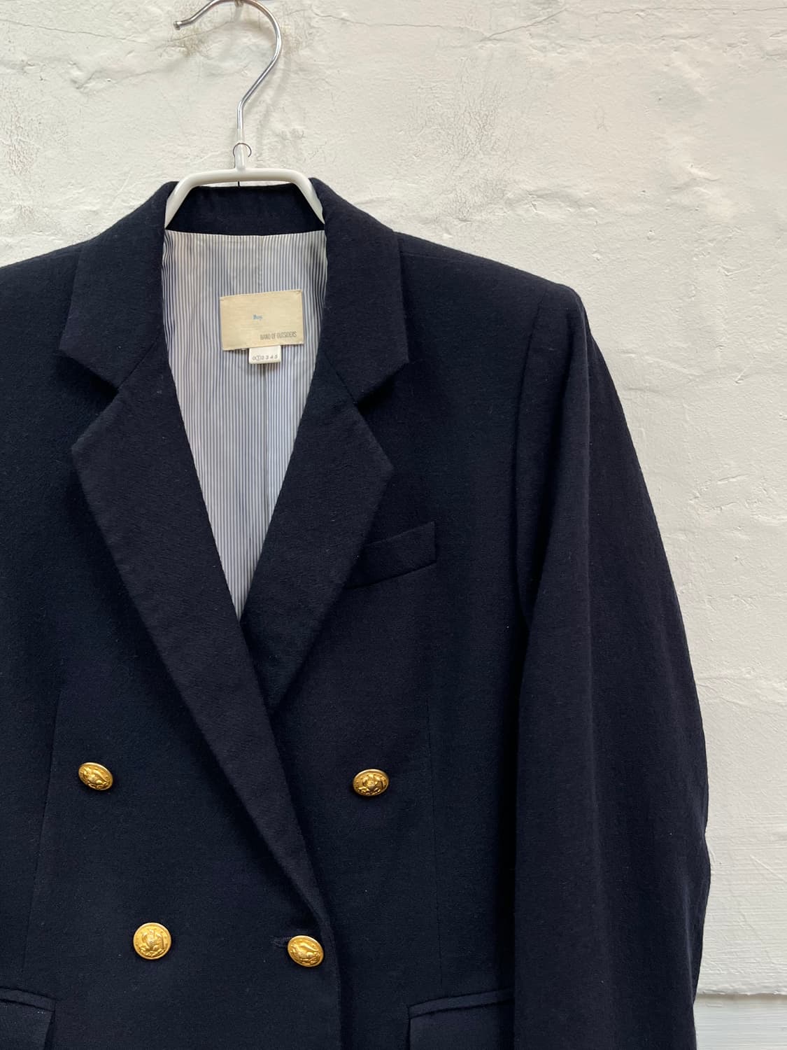 Boy BAND OF OUTSIDERS 울혼방 금장 더블 블레이저 1 상품이미지4