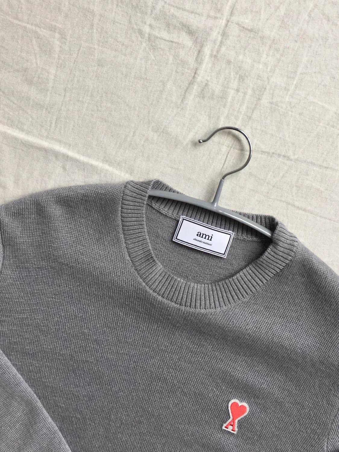 아미 미니로고 니트 상품이미지4