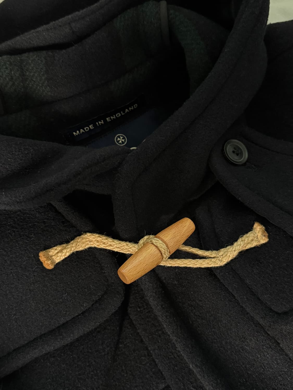 런던 트렌디션 더플코트 네이비 상품이미지6