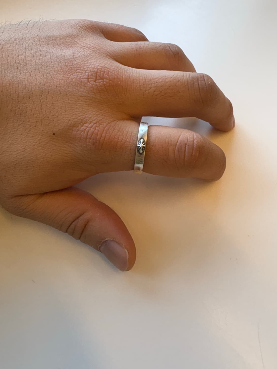 925 실버 콘초 반지 상품이미지3