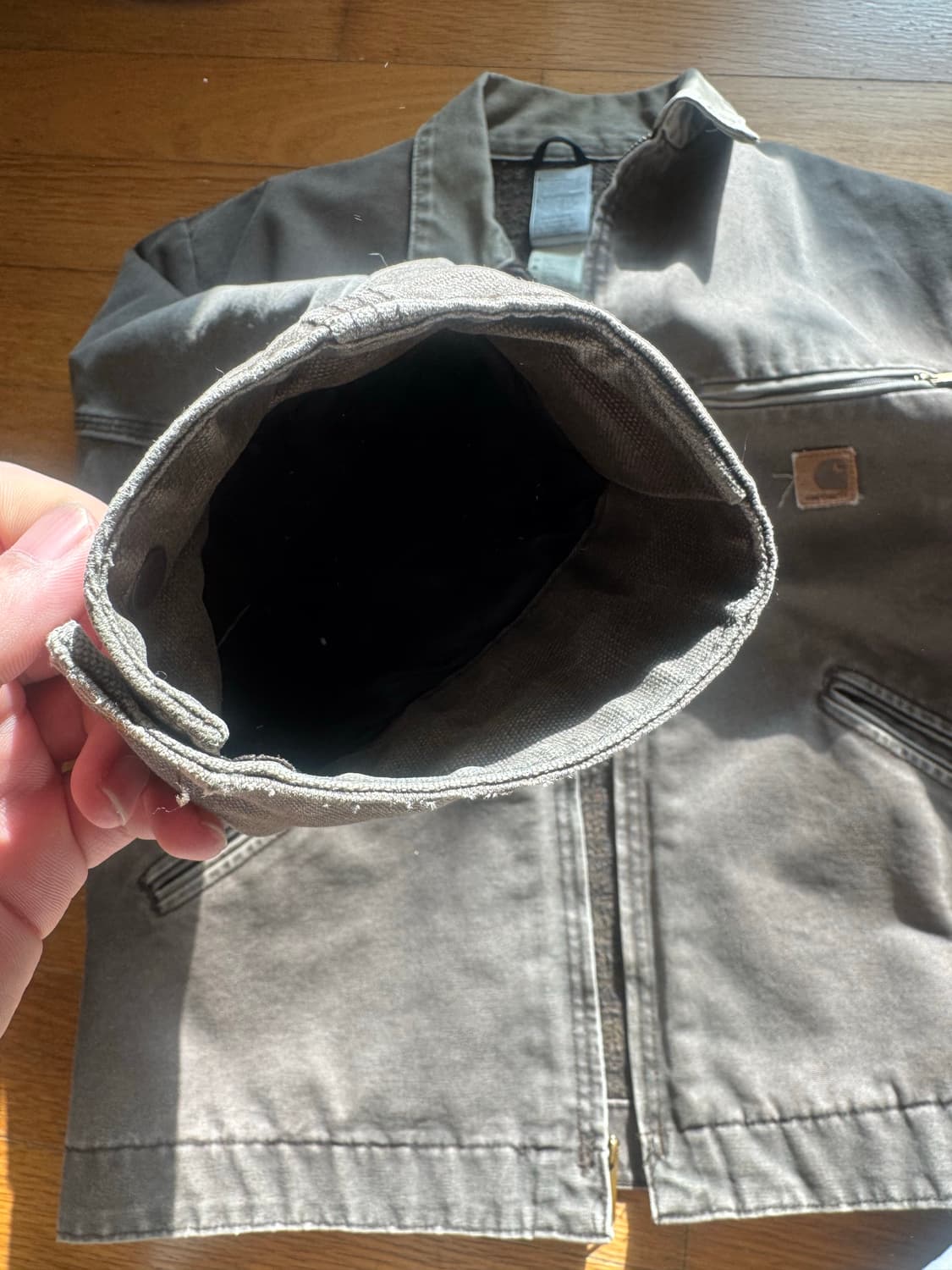 Carhartt USA J97 CHT (체스트넛) 레귤러 XL A급 상품이미지3