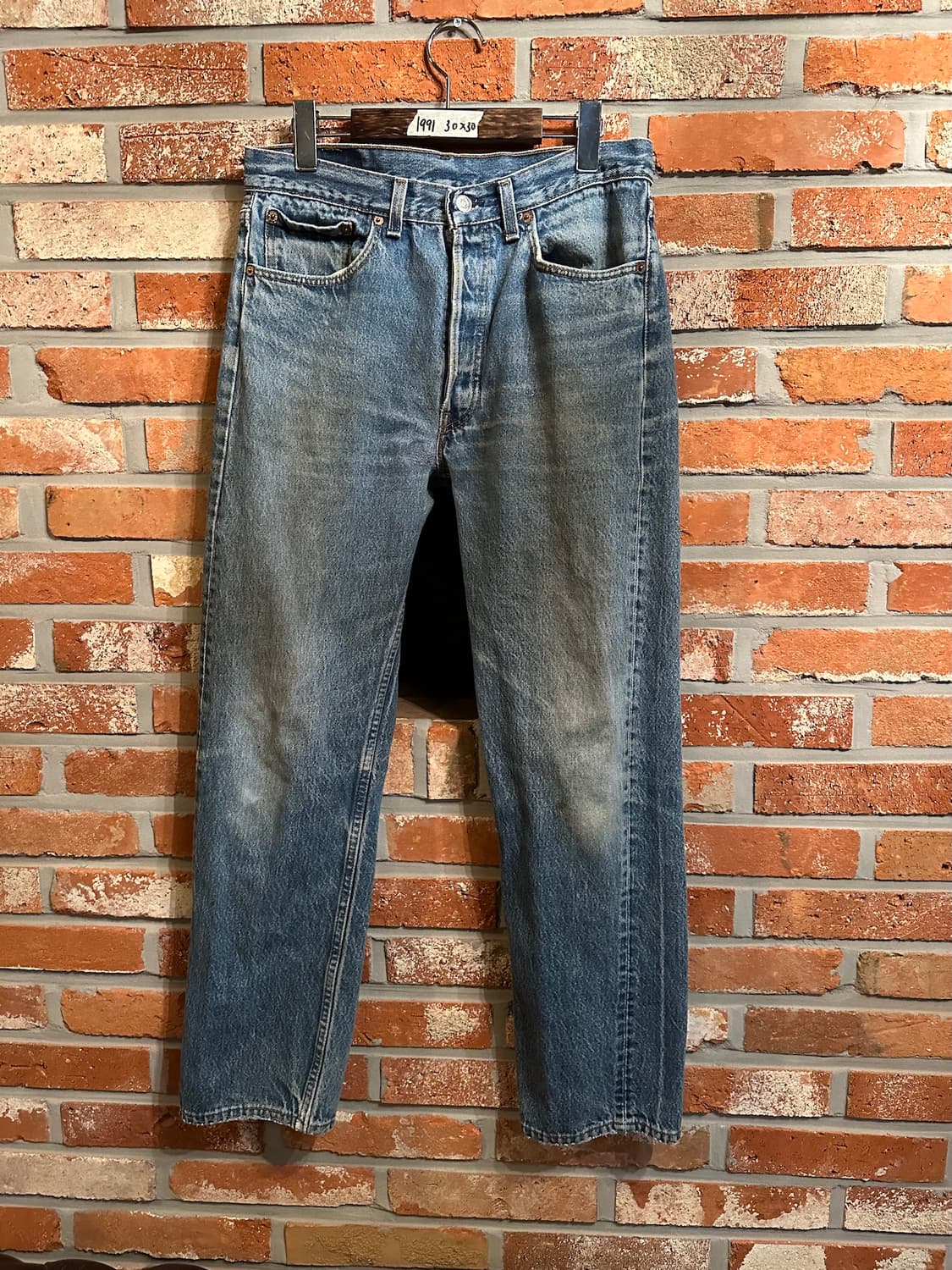 90s USA 빈티지 리바이스 501xx 0000 데님 팬츠 상품이미지2