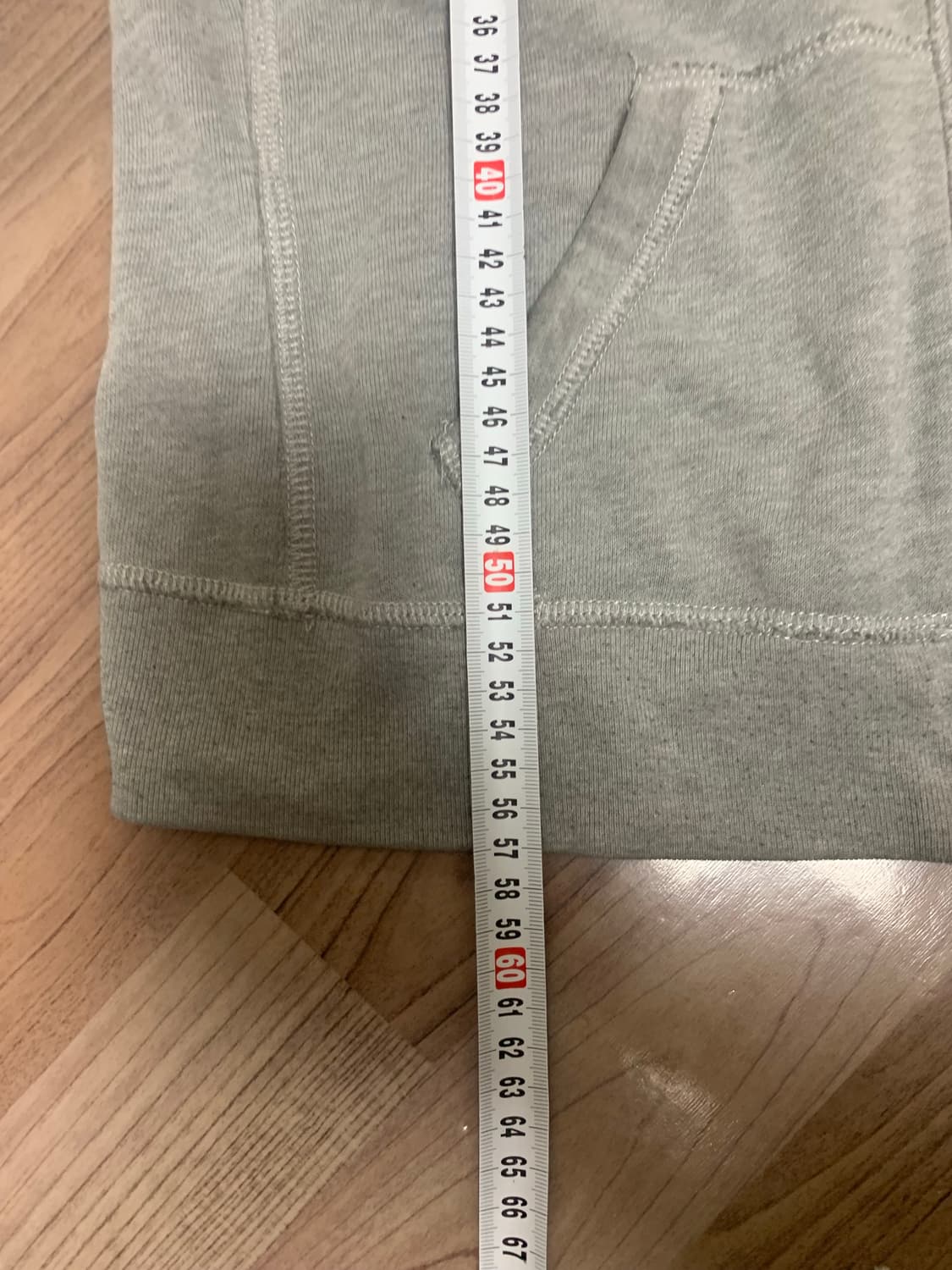 아베크롬비후드집업 그레이,M 상품이미지8